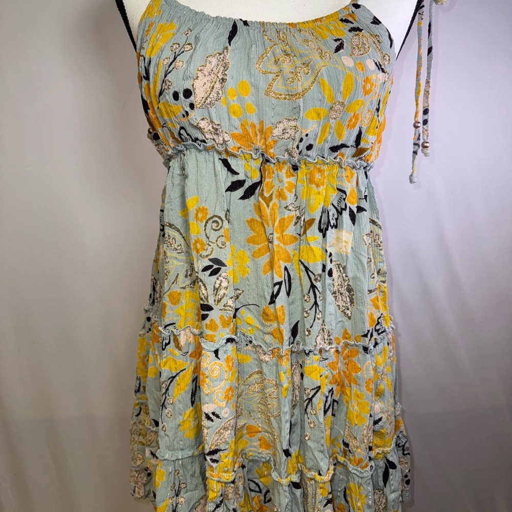 Angie Floral Mini Dress feminine fairy